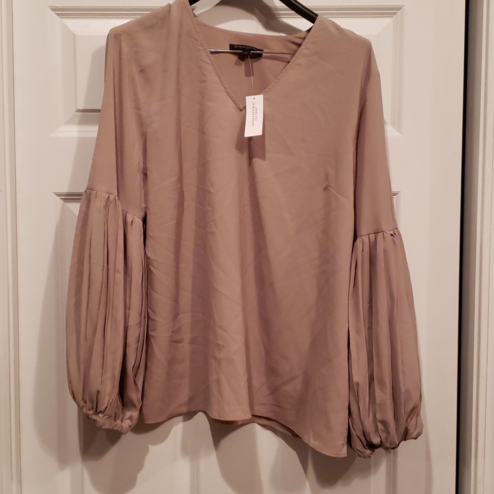 Banana Republic Tan Blouse